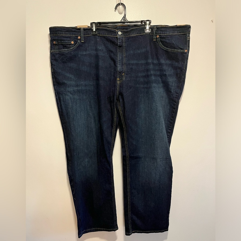 NWT 541™ ATHLETIC TAPER FIT MEN'S JEANS (BIG & TALL) sz 46 x30 medium wash